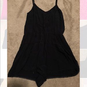 Spaghetti strap romper